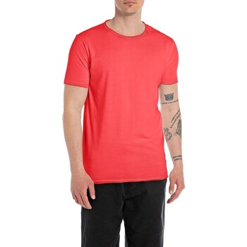 Textiel Heren T-shirts korte mouwen Replay  Multicolour