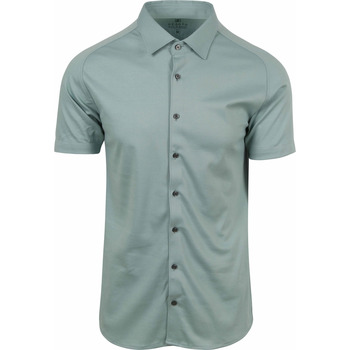 Desoto Overhemd Lange Mouw Short Sleeve Jersey Overhemd Mintgroen