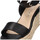 Schoenen Dames Sandalen / Open schoenen Etika 73886 Zwart