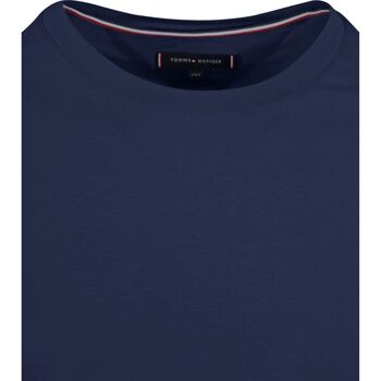 Tommy Hilfiger Big & Tall Logo T-shirt Navy Blauw