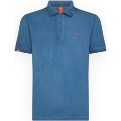 Textiel Heren T-shirts & Polo’s Sun68 A34143 80 Blauw