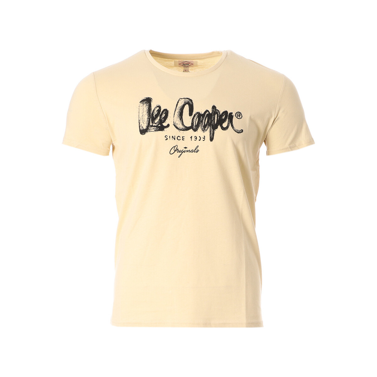 Textiel Heren T-shirts & Polo’s Lee Cooper  Wit