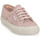 Schoenen Dames Sneakers Superga A0D MACRAME PINK Roze