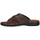 Schoenen Heren Leren slippers Arizona 74909 Bruin