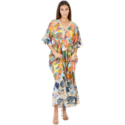 Textiel Dames Lange jurken Isla Bonita By Sigris Jurk Multicolour