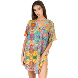 Textiel Dames Korte jurken Isla Bonita By Sigris Kurta Multicolour