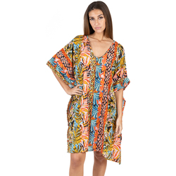 Textiel Dames Korte jurken Isla Bonita By Sigris Kaftan Multicolour