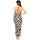 Textiel Dames Lange jurken Isla Bonita By Sigris Lange Midi -Jurk Zwart