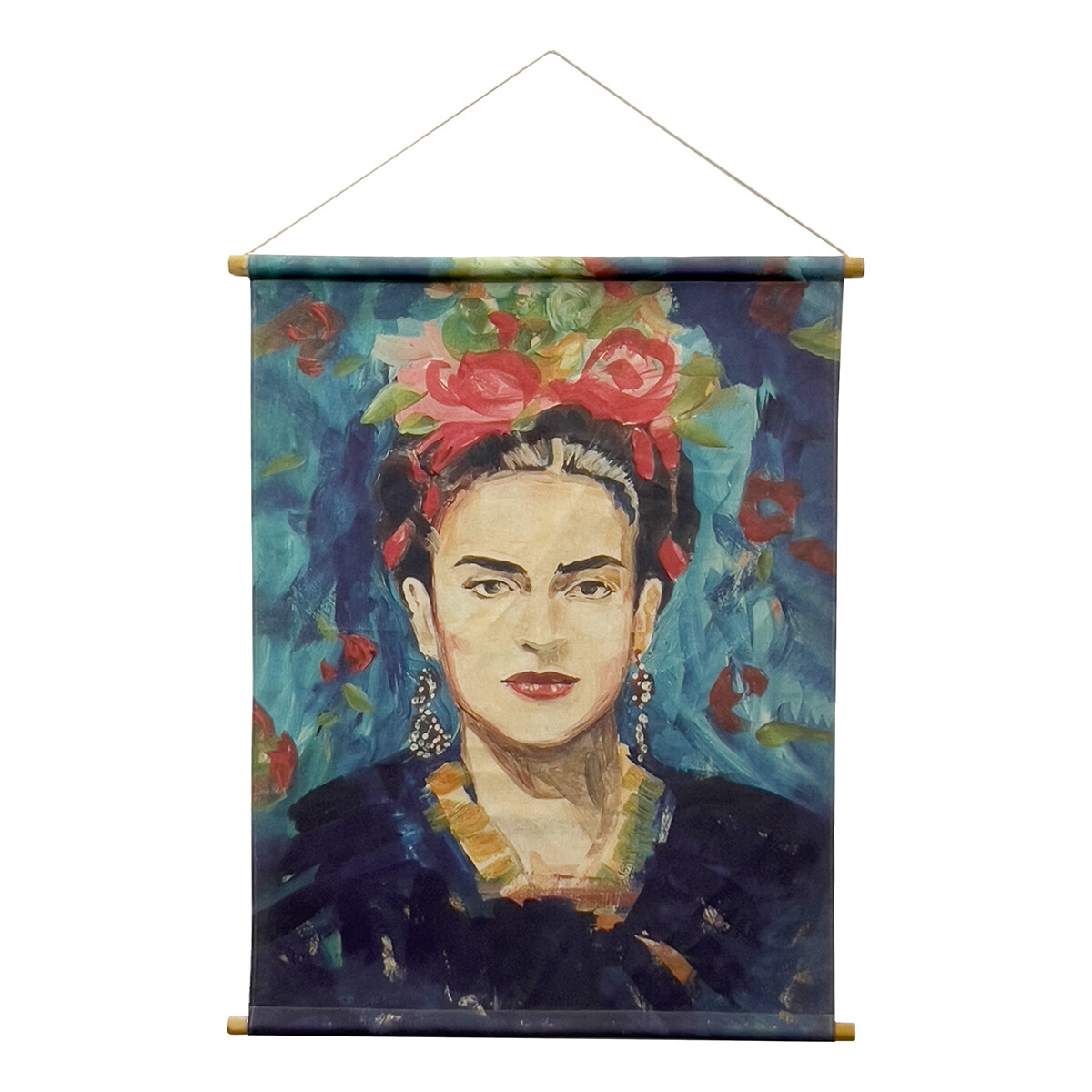 Wonen Schilderijen Signes Grimalt Frida Oprolbaar Canvas Grijs