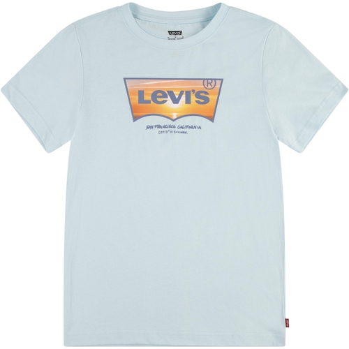 Textiel Meisjes T-shirts korte mouwen Levi's 235283 Blauw