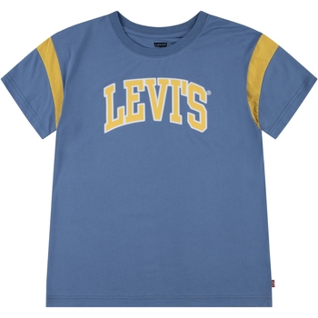 Textiel Meisjes T-shirts korte mouwen Levi's 235287 Blauw