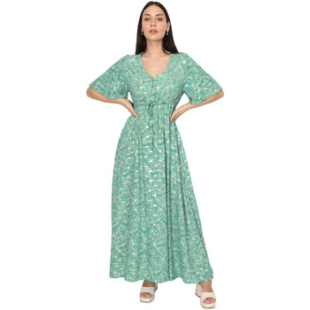 Textiel Dames Lange jurken La Modeuse 71653_P168436 Groen
