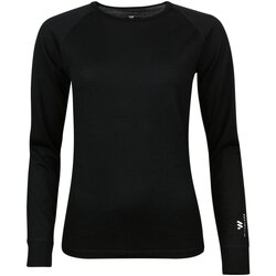 Textiel Dames T-shirts met lange mouwen Witeblaze  Zwart