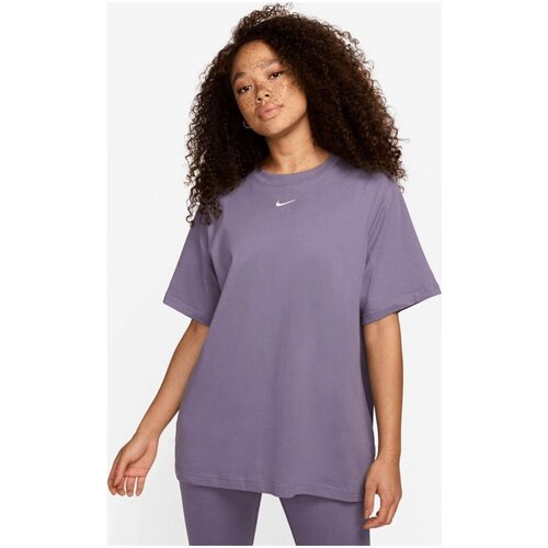 Textiel Dames T-shirts korte mouwen Nike  Violet