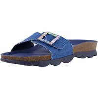 Schoenen Dames Leren slippers Lodi  Blauw