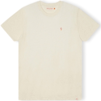 Revolution T-shirt T-Shirt Regular 1364 FLA Off White Mel