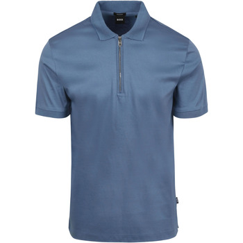 Textiel Heren T-shirts & Polo’s BOSS Polston Polo Blauw Blauw