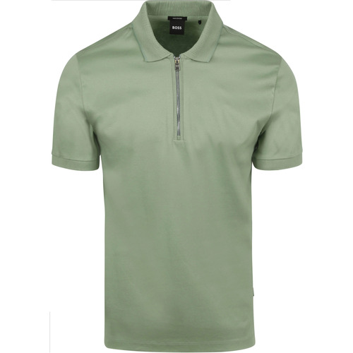 Textiel Heren T-shirts & Polo’s BOSS Polston Polo Groen Groen