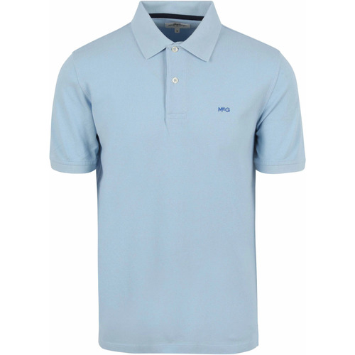 Textiel Heren T-shirts & Polo’s Mcgregor Classic Piqué Polo Lichtblauw Blauw