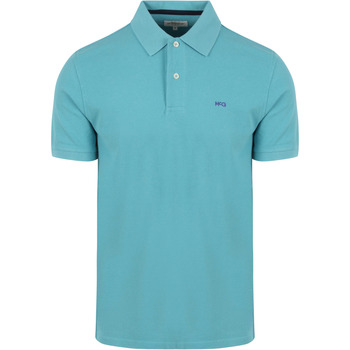 Textiel Heren T-shirts & Polo’s Mcgregor Classic Piqué Polo Aquablauw Blauw