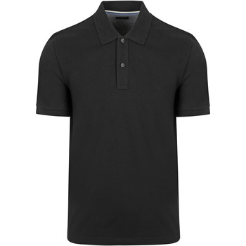 Olymp T-shirt Poloshirt Piqué Zwart