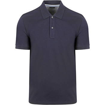 Textiel Heren T-shirts & Polo’s Olymp Poloshirt Piqué Navy Blauw