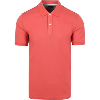 Textiel Heren T-shirts & Polo’s Olymp Poloshirt Piqué Rood Rood