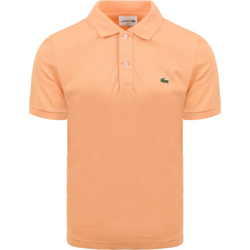 Lacoste T-shirt Piqué Poloshirt Oranje