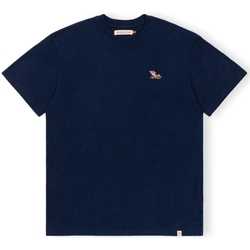 Textiel Heren T-shirts & Polo’s Revolution T-Shirt Loose 1264 LAZ - Navy Blauw