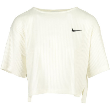 Nike T-shirt Korte Mouw Wms Nsw Rib Jersey Top