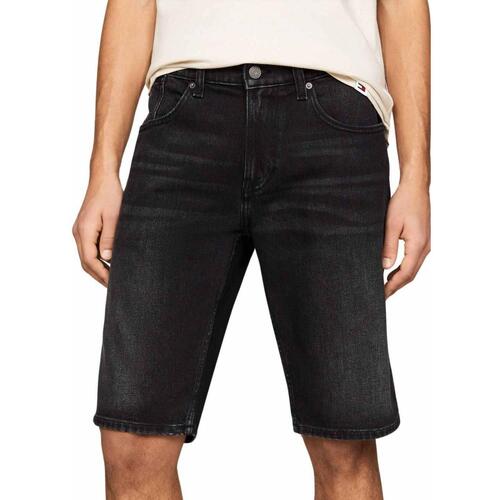 Textiel Heren Korte broeken / Bermuda's Tommy Jeans  Zwart