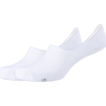 Skechers 2PPK Basic Footies Socks Wit