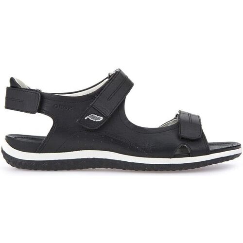 Schoenen Dames Sandalen / Open schoenen Geox D52R6A SANDALEN Zwart