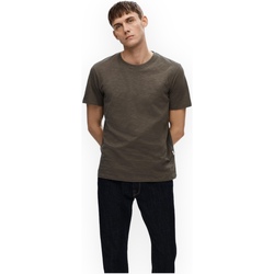 Textiel Heren T-shirts & Polo’s Selected 16092508 MOREL Grijs