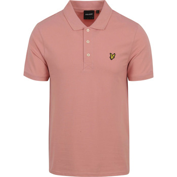 Textiel Heren T-shirts & Polo’s Lyle And Scott Polo Plain Roze Roze