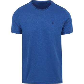 No Excess T-shirt T-Shirt Slubs Blauw
