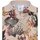 Textiel Heren T-shirts & Polo’s R2 Amsterdam Knitted Polo Print Beige Beige