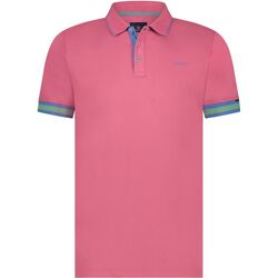 Textiel Heren T-shirts & Polo’s State Of Art Piqué Polo Plain Roze Roze