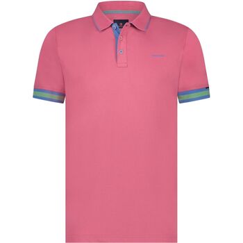 State Of Art T-shirt Piqué Polo Plain Roze