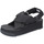 Schoenen Dames Sandalen / Open schoenen Shaka EX164 FIESTA PLATFORM Zwart