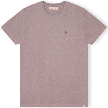 Revolution T-shirt T-Shirt Regular 1364 POS Purple Melange