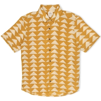 Textiel Heren Overhemden lange mouwen Otherwise Tristan Shirt - Mustard Geel