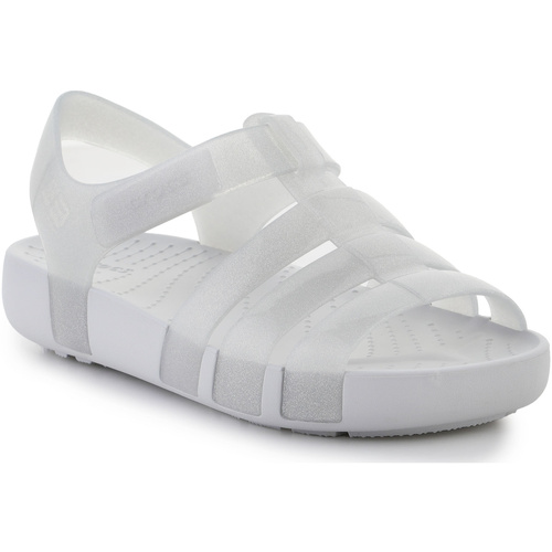 Schoenen Meisjes Sandalen / Open schoenen Crocs Isabella Glitter Sandal 209836-0IC Grijs