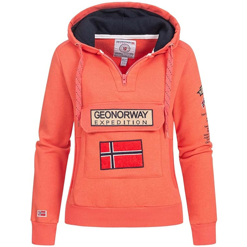 Textiel Dames Sweaters / Sweatshirts Geographical Norway  Oranje