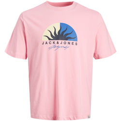 Textiel Heren T-shirts & Polo’s Jack & Jones  Roze