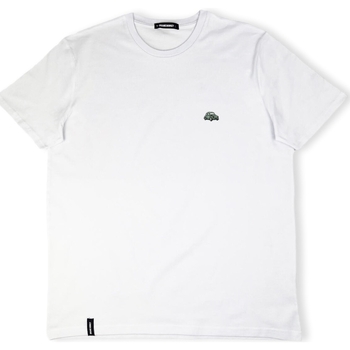 Textiel Heren T-shirts & Polo’s Organic Monkey Summer Wheels T-Shirt - White Wit