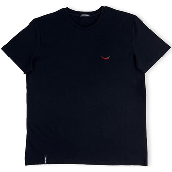Textiel Heren T-shirts & Polo’s Organic Monkey Red Hot T-Shirt - Black Zwart