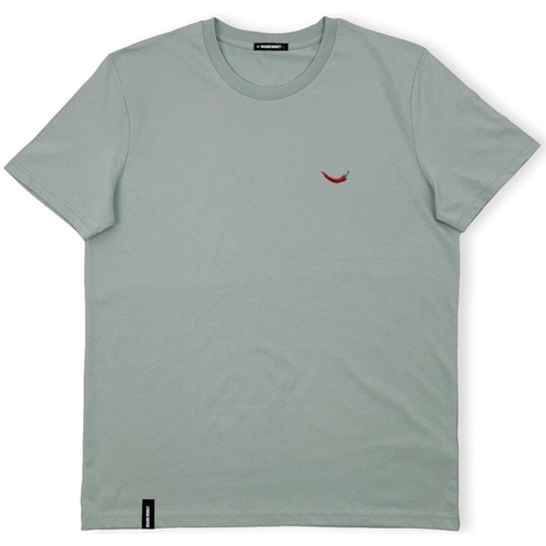 Textiel Heren T-shirts & Polo’s Organic Monkey Red Hot T-Shirt - Mint Groen