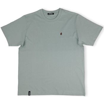 Textiel Heren T-shirts & Polo’s Organic Monkey Skate Monkey T-Shirt - Mint Groen