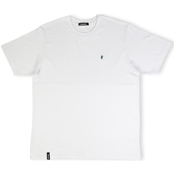 Textiel Heren T-shirts & Polo’s Organic Monkey Spikey Lee T-Shirt - White Wit